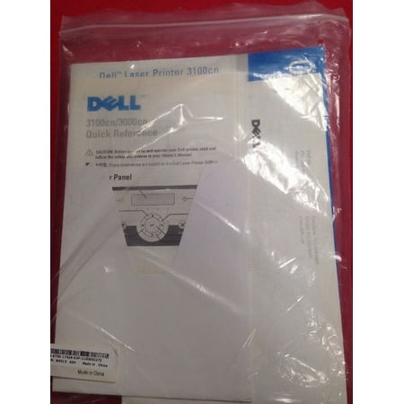 3100 Laser - Dell Laser Printer 3100 Cn Original Owners Manual-SHIP N 24 HOURS