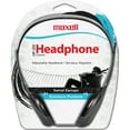 thumbnail image 2 of Maxell 190318 Lightweight Adjustable Open Air Portable Stereo Headphones with Dynamic Sound Reporoduction, 32 Ohms, 2 of 2