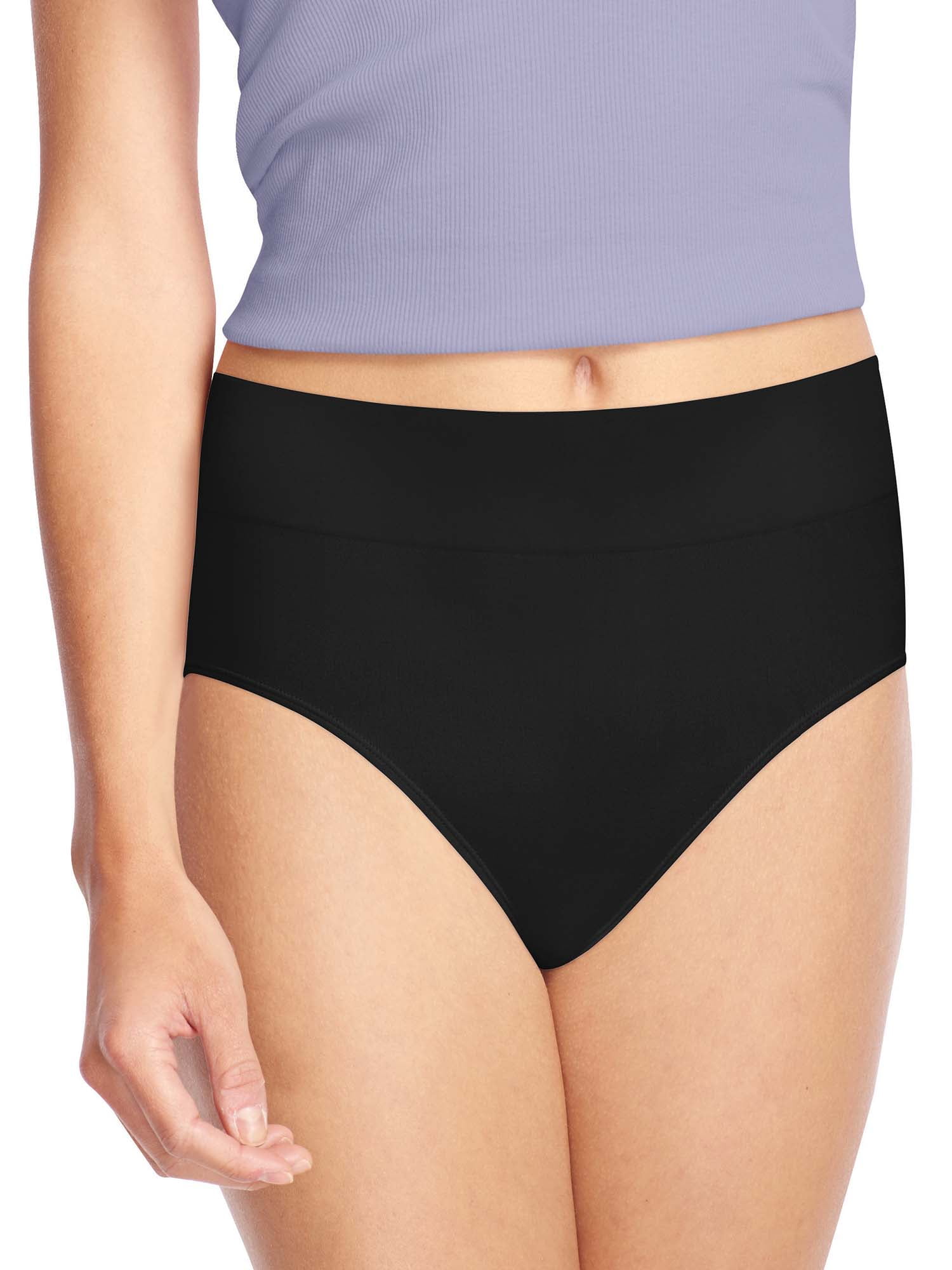 6-12 Women's BIKINI CHEEKY HI-CUT Panties Undies 95% COTTON GIFT PACK 30019 S-XL 