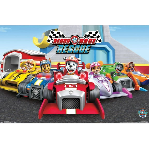 Nickelodeon Paw Patrol - Rescue Wall Poster, 14.725" x 22.375"