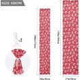 thumbnail image 3 of Chiffon Table Runner 108 Inches Long, Christmas Snowman Navy Snowflakes Table Runner for Christmas Kitchen Table, Farmhouse Table Runners Cloth Decorative Table Runner for Seasonal Party, 3 of 7