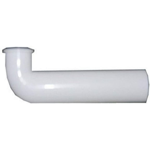 LASCO 03-4249 White Plastic Tubular 1-1/2-Inch by 7-Inch Flanged Waste Arm