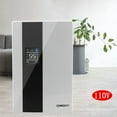thumbnail image 2 of Remote Intelligent Dehumidifier With 2.2L/0.58 Gallons Water Tank For Home And Basement Quiet Moisture Remove Auto Continuous Drainage Purify Air Dryer Machine, 2 of 11