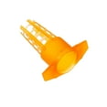 thumbnail image 4 of Uxcell Paquete de 20 jaulas para reinas, cubierta protectora de celdas para reinas de plástico, naranja, 4 of 5