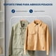 thumbnail image 4 of Ganchos de Terciopelo Premium Serenelife, Ahorradores de Espacio, Resistentes, con Gancho Metálico Giratorio de 360°, para Trajes, Pantalones y Vestidos, Rosa, Pack 50, 4 of 7
