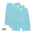 thumbnail image 5 of Girls Cotton Undershorts for Dresses, 3 Pack - Solid & Tie Dye Under Dress Shorts, Cartwheel Sports Undershorts, 5 of 5