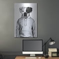 thumbnail image 5 of Luxe Metal Art 'Cool Dog' by Nicklas Gustafsson, Metal Wall Art, 24"x36", 5 of 9