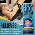 thumbnail image 4 of Foot Cream | Athlete’s Foot Cream for Cracked Heels, Dry Skin & Itchy Feet | Relieves Itching, Burning & Redness | Antifungal Treatment Helps with Nail Fungus, Jock Itch & Ringworm | 4.05 fl oz, 4 of 5
