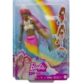 thumbnail image 7 of Barbie Dreamtopia Mermaid Doll with Rainbow Hair, Light Brown Eyes & Color-Change Feature, 7 of 7