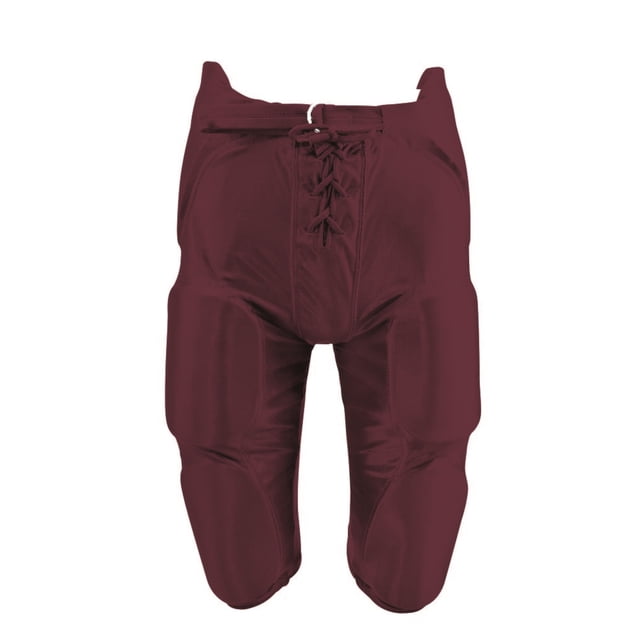 PANTALONES ADULTO-DAZZLE W / PADS-MAROON-4XL Martin Sports FDFPA-MAROON-4X