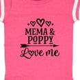 thumbnail image 4 of Inktastic Mema and Poppy Love Me Girls Baby Bodysuit, 4 of 5