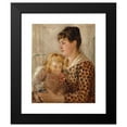 thumbnail image 2 of Ernst Josephson 15x18 Black Modern Framed Museum Art Print Titled - Mother and Child. the Wife and Daughter of the Artist Allan Osterlind (1886), 2 of 5