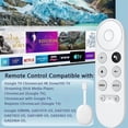thumbnail image 2 of UORLEN Replacement Remote Control for Chromecast with Google TV and Streamer, Snow, 2 of 8