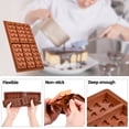 thumbnail image 4 of Molde para barras de chocolate Fimary Deep Dubai Silicone, color marrón, 4 of 7