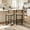 Honey + Paper Rope + Farmhouse-1, variant on AUU Set of 2 Hand-Woven Paper Rope Counter Stools with Footrest for Kitchen Island and Dining Room