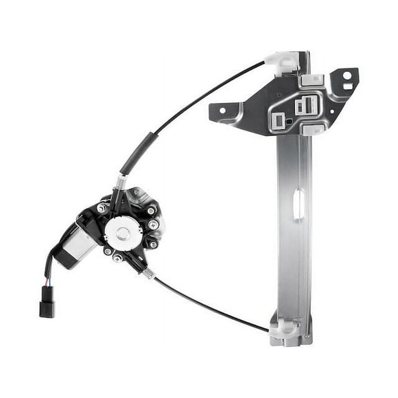 Rear Left Power Window Regulator and Motor Assembly 1 - Compatible with 2006 - 2013 Chevy Impala Sedan 2007 2008 2009 2010 2011 2012