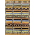 thumbnail image 1 of Ahgly Company Indoor Rectangle Mid-Century Modern Reddish Brown Solid Area Rugs, 5' x 7', 1 of 6