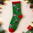 thumbnail image 4 of SAWOBUUN Funny Socks for Men Novelty Crazy Holiday Cozy Cotton Winter Christmas Socks, 4 of 6