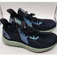 thumbnail image 4 of Ad-id-as Alphaedge 4D Men's Athletic Running Shoes Black Iridescent FV6106, 4 of 6