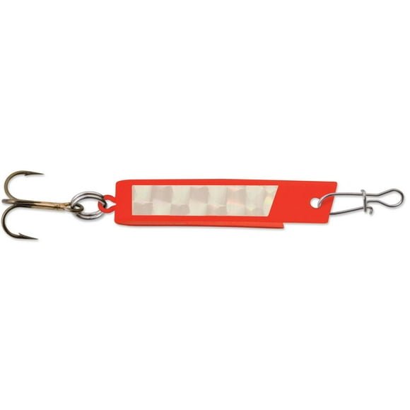 Luhr-Jensen Cuillère Super Duper 1-1/2 po. 1/6 oz, Fire/Silver Prism-Lite