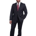 thumbnail image 2 of Men&rsquo;s Classic Fit Solid Navy Two Button 100% Wool Suit, 2 of 5