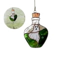thumbnail image 3 of Bearachild Acrílico Fantasma Teñido Colgante Ventana Tapices Colgante Colorido Decoración de Halloween Creativo Fantasma Botella Colgante Divertido Jardín y Patio No.1 Bearachild HA027095-01, 3 of 6