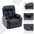 Yoleny Power Lift Recliner Chair Sofa for Elderly with Massage and Heat