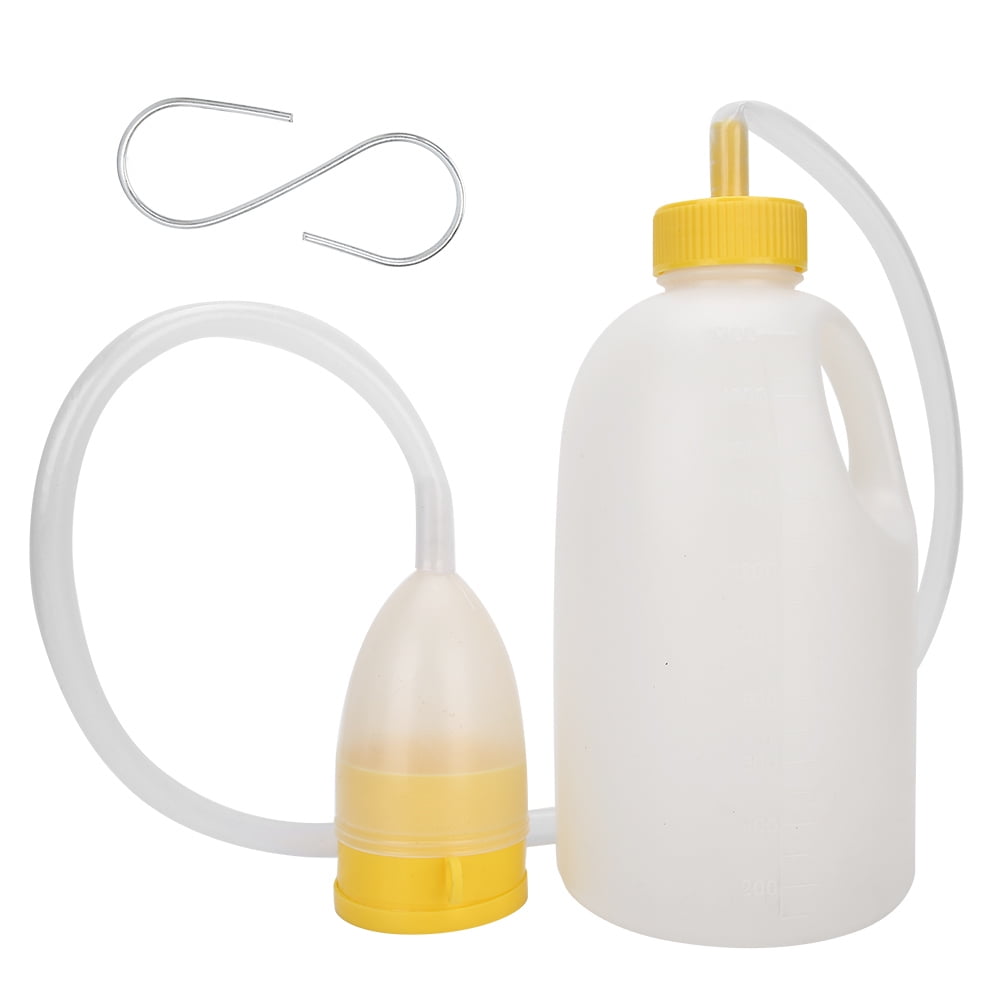 Brrnoo Men Urinals Bottle Spill Proof Reusable Plastic Male Pee Bottle