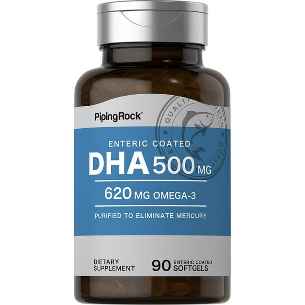 DHA Supplement 90 Enteric Coated Softgels DHA EPA Omega 3