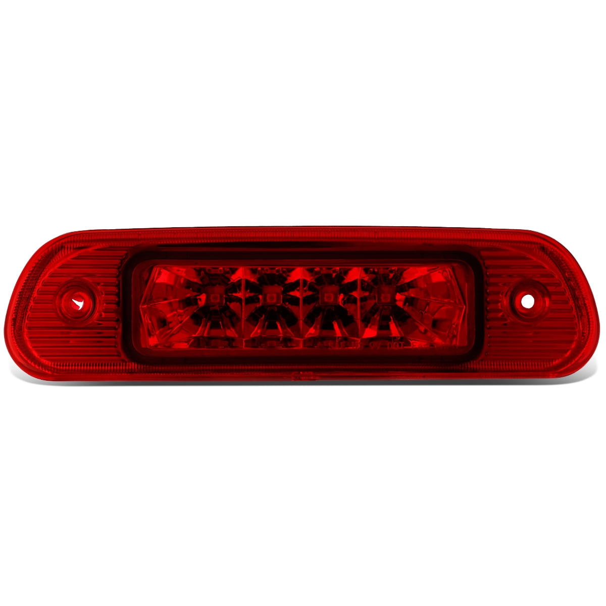 Chrome Housing LED 3rd Third High Mount Rear Brake Light Stop Lamp Replacement for Jeep Grand Cherokee WJ 99-04 