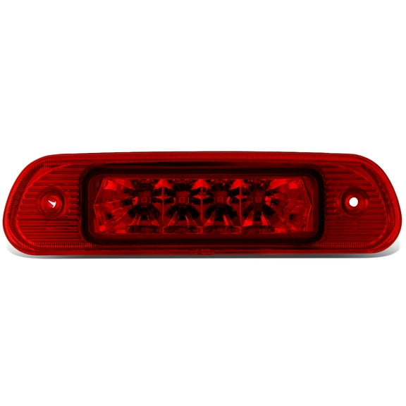 DNA Motoring 3BL-JGC99-LED-RD For 1999 to 2004 Jeep Grand Cherokee WJ Hight Mount LED 3rd Third Tail Brake Light Rear Stop Lamp Red Housing 00 01 02 03