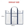 thumbnail image 3 of Paquete de 2 Bolsas Grandes para Almacenamiento de Carteles, Soporte para Tablón de Anuncios de 31,5 X 25,5 Pulgadas, Contenedor de Portafolio de Arte para Aula de Profesores, 3 of 5