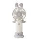 thumbnail image 2 of Handheld Mini Fan USB Rechargeable Quiet Portable Fan With LED Lights Cute Fan For Kids Daily Use, 2 of 7