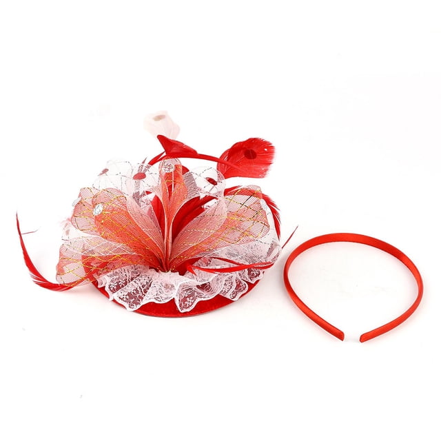 Tocados para mujer, diadema de plumas, accesorio para el cabello, sombrero de vestir, pinza para el pelo de los años 20, tocado para graduación,