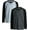 Heather Black/Charcoal Black, variant on Quad Seven Boy's Thermal Top - 2 Pack Waffle Knit Crewneck Pullover Long Sleeve Shirts for Boys 8-18