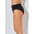 thumbnail image 3 of Swimsuits for All Women's Side Shirred High Waist Swim Brief, 3 of 6