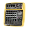 thumbnail image 2 of Muslady B6-MX - Mezclador de audio portátil con tarjeta de sonido de 6 canales, 2 of 8