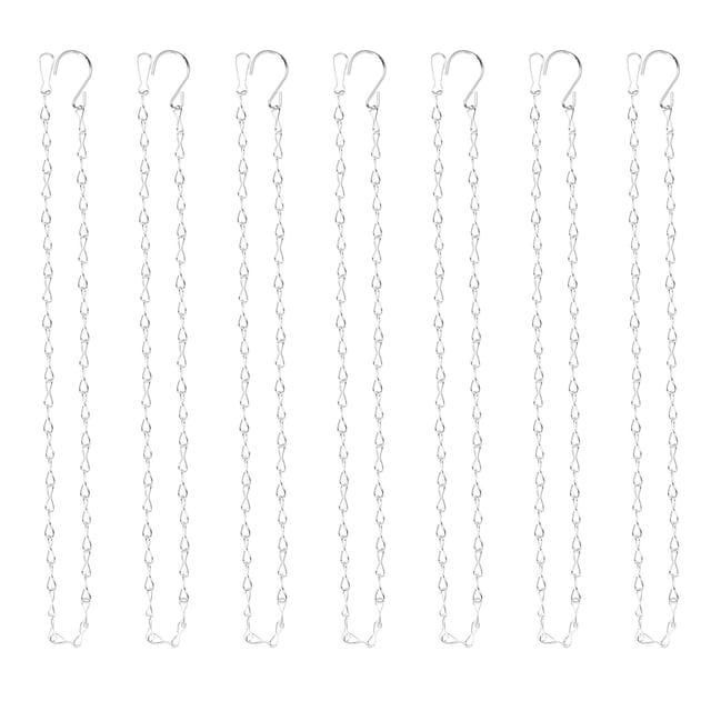 VERDANVERSE 8Ud Cadena Decorativa De Metal Resistente A Intemperie Para Colgar Macetas Y