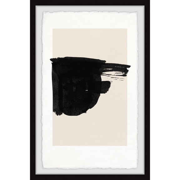 Marmont Hill Imperfect Strokes Framed Painting Print