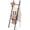 Acacia Wood, variant on Acacia Wood 6-Tier Blanket Ladder, 5.7FT(66.5'') Blanket Quilt Towel Holder Rack Decorative Ladder Wooden, Easy Assembly, Rustic Farmhouse Ladder Shelf for the Living Room Bedroom Bathroom Home Decor