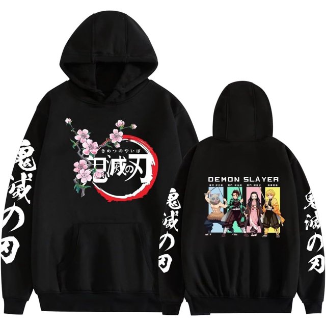 Chandail à Capuchon Unisexe Anime Cosplay Rengoku Tanjiro Nezuko Imprimé 3D Décontracté Mode Chandail à Capuchon