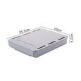 thumbnail image 2 of Vacemry Large Under Desk Organizer, Self-Adhesive Storage Drawer for Office and Home, Hidden Compartment for Supplies, Easy Installation, Sturdy and Spacious, 2 of 2