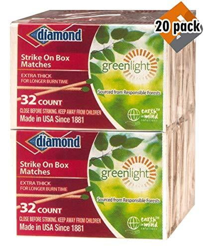 20 Packs Large Matches 5000 Total count Strike on Box Wholesale Bulk Lot 