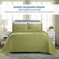 thumbnail image 4 of Superior Celtic Circle Cotton Bedspread and Sham Set, 2-Piece Decorative Breathable Bedspreads, Twin, Sweet Pea, 4 of 10