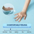 thumbnail image 6 of PayLessHere 2 Inch Gel Memory Foam Mattress Topper/Easy to Clean (King), 6 of 7