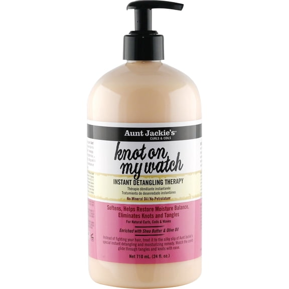 Knot On My Watch, Instant Detangling Therapy, 24 fl oz (710 ml), Aunt Jackie's Curls & Coils