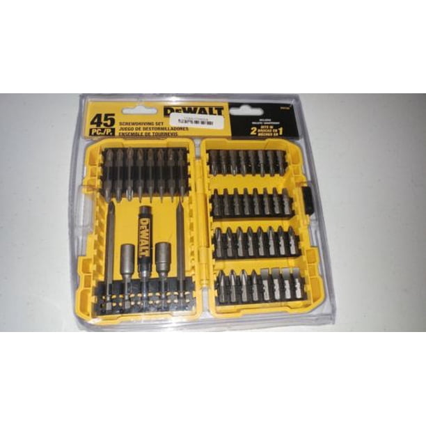 DEWALT DW2166 45Piece Screwdriving Set with Tough Case in Original