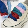 thumbnail image 2 of 1 Pair Satin Ribbon Shoe Laces: 1.97" Wide Colorful Flat Folds Yarn Shoelaces for Women - 47 inch / 120CM, 2 of 5