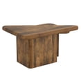 thumbnail image 5 of Inspire MidCentury Modern Solid Wood 2pc Coffee Table Set Walnut, 5 of 6