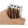 thumbnail image 4 of 25 50 100 Strong Magnets Countersunk Ring Rare Earth Neodymium 4mm hole, 4 of 10